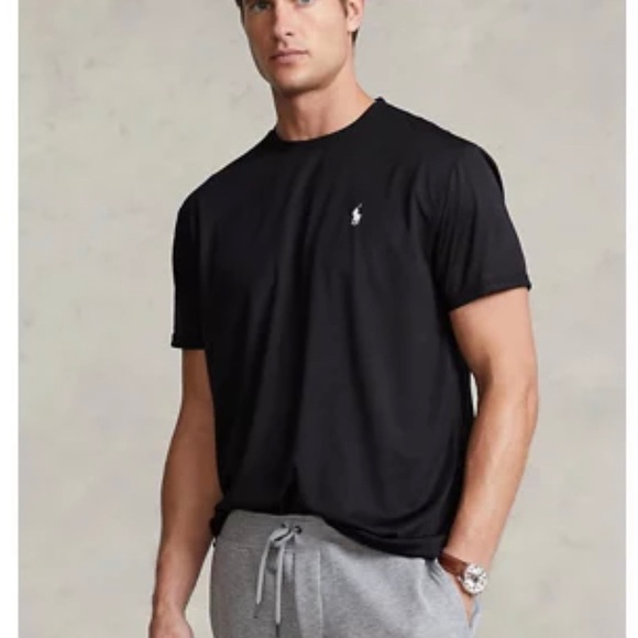 Polo Ralph Lauren Classic Fit Performance Jersey T-Shirt Medium Heather Red - Picture 6 of 6